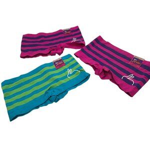 So Jenni Girls Boy Shorts Underwear,3 -pack, Sz. 12